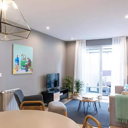 Apartamento De Diseno Centrico Con Terraza Espectacular Santiago de Compostela Exterior photo