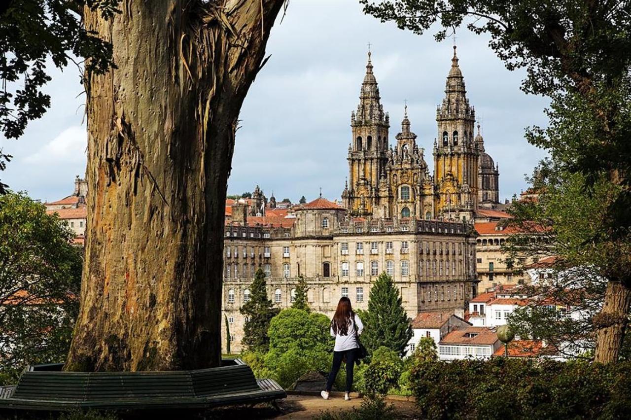 De Diseno Centrico Con Terraza Espectacular Apartment Santiago de Compostela